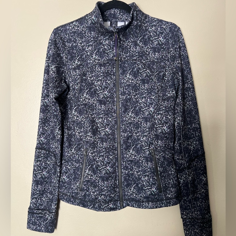 lululemon athletica Navy/Purple/White Define Jacket